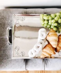 Arthur Court Equestrian Stirrup Tray - Large