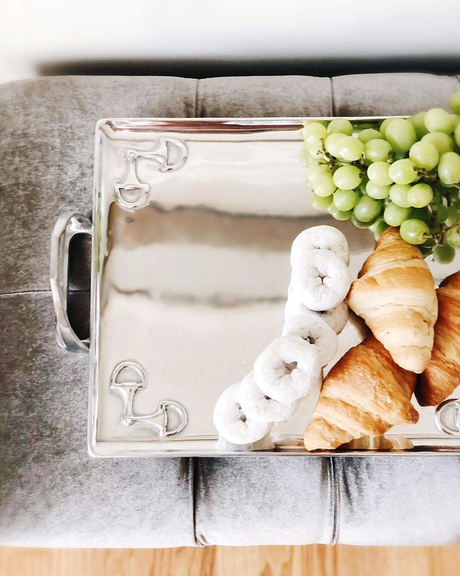 Arthur Court Equestrian Stirrup Tray - Large