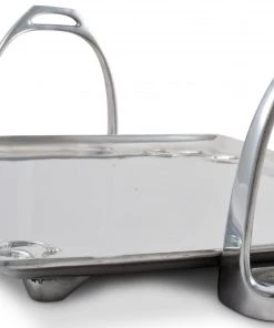 Arthur Court Equestrian Stirrup Tray - Large
