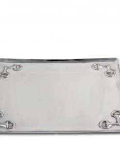 Arthur Court Equestrian Stirrup Tray - Large