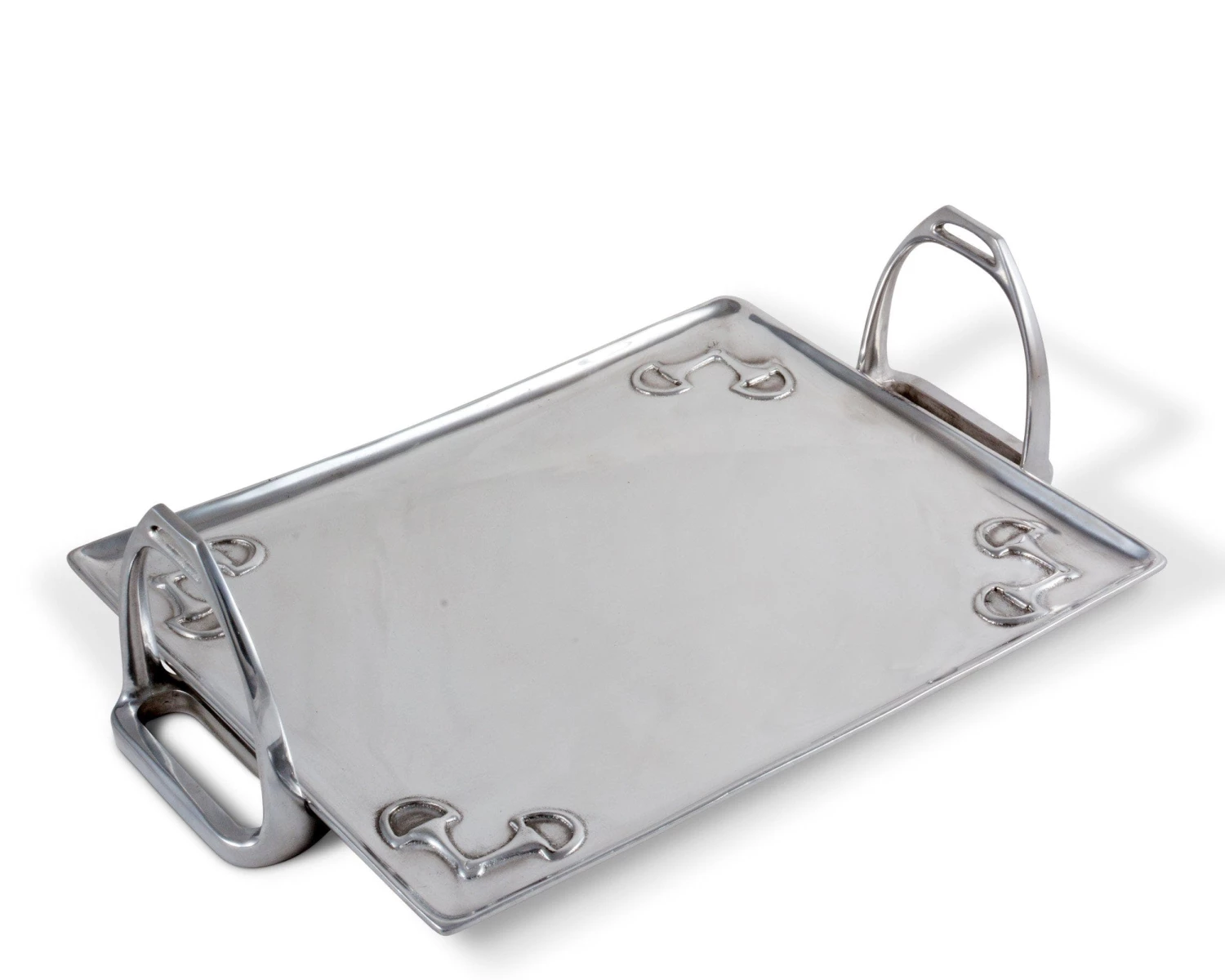 Arthur Court Equestrian Stirrup Tray - Large
