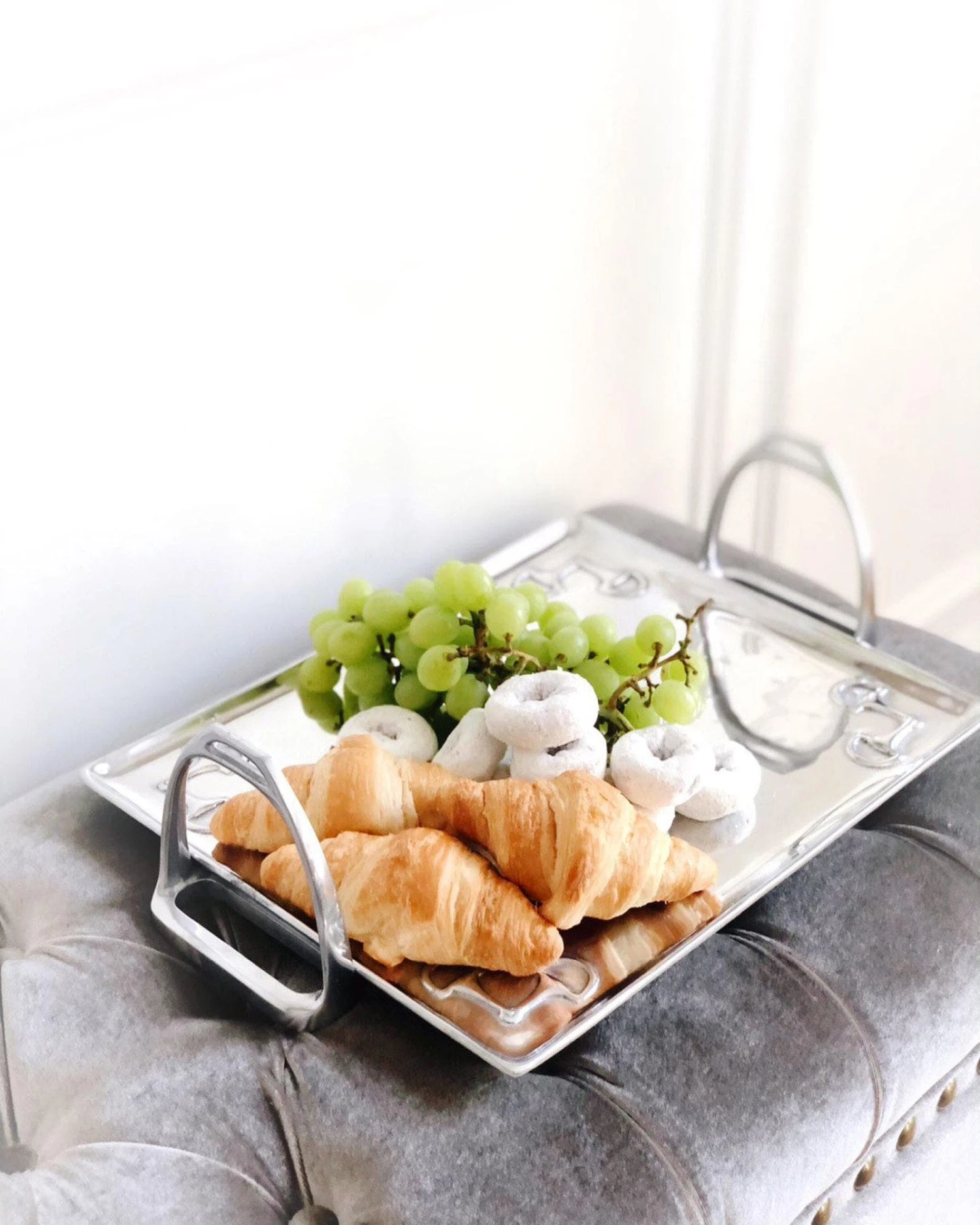 Arthur Court Equestrian Stirrup Tray - Large