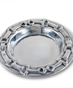 Arthur Court Equestrian Wine Coaster And Stopper Set