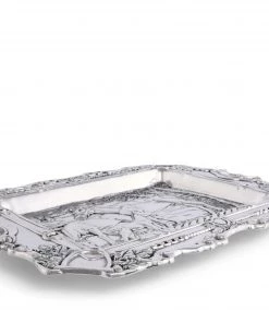 Arthur Court Serving Bowls Grazing Horses Parlor Tray