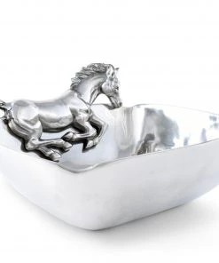 Arthur Court Serving Bowls Horse 11 Bowl
