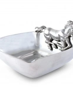 Arthur Court Serving Bowls Horse 11 Bowl