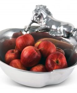 Arthur Court Horse 12-1/2 Bowl