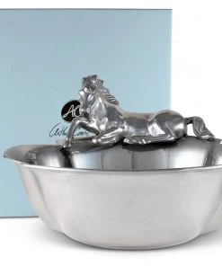 Arthur Court Horse 12-1/2 Bowl