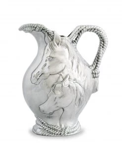 Arthur Court Pitchers Horse And Rope Pitcher