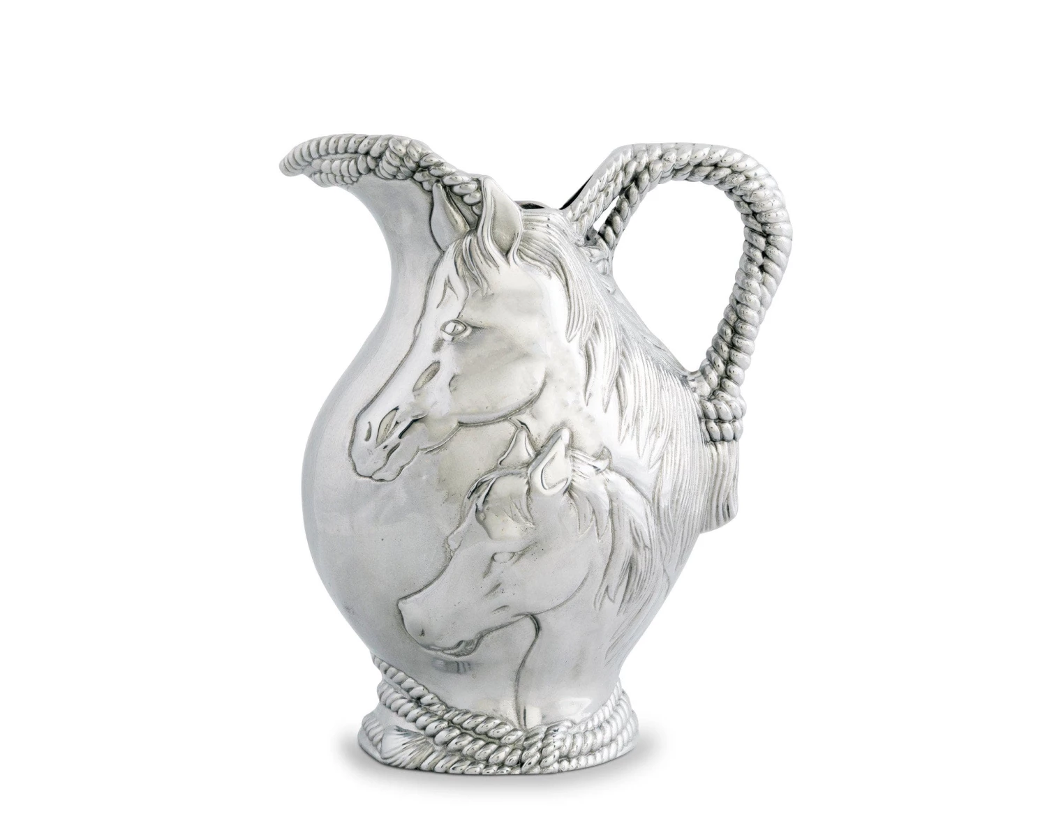 Arthur Court Pitchers Horse And Rope Pitcher