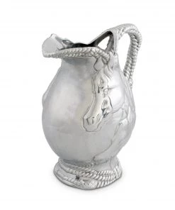 Arthur Court Pitchers Horse And Rope Pitcher