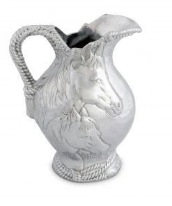 Arthur Court Pitchers Horse And Rope Pitcher