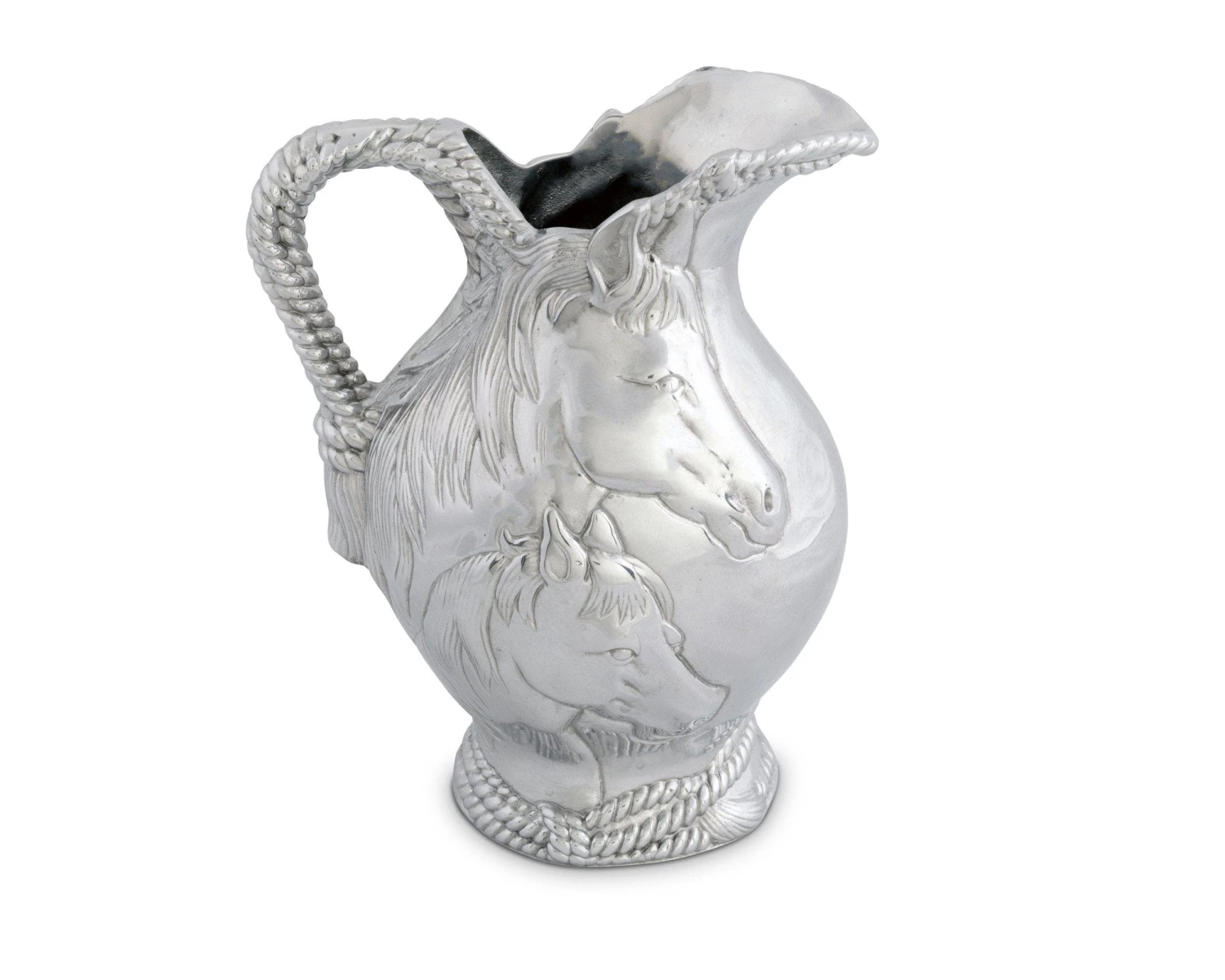 Arthur Court Pitchers Horse And Rope Pitcher