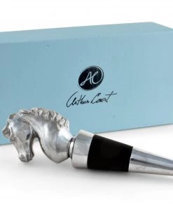 Arthur Court Horse Bottle Stopper