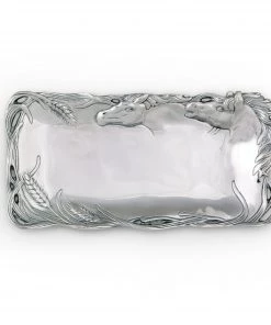 Arthur Court Horse Bread Tray 6x12 Bread Trays