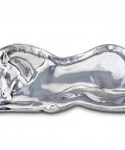 Arthur Court Horse Figural 6X12 Tray Trays