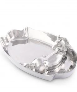 Arthur Court Horse Figural Chip And Dip Chip & Dip Sets