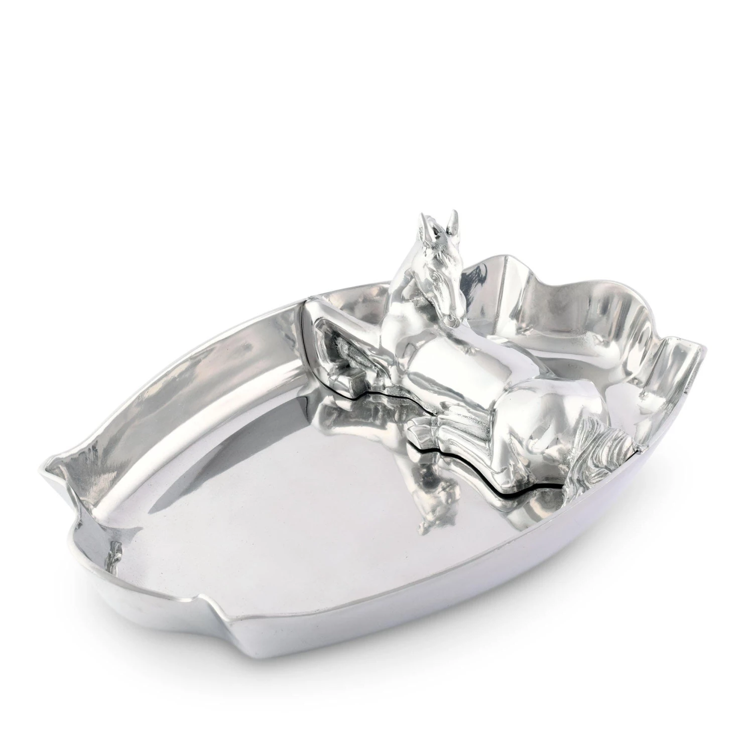 Arthur Court Horse Figural Chip And Dip Chip & Dip Sets