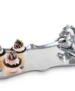 Arthur Court Horse Figural Platter Platters