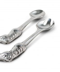 Arthur Court Salad Serving Sets Horse Figural Serving Set-Set/2
