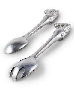 Arthur Court Salad Serving Sets Horse Figural Serving Set-Set/2