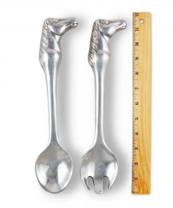 Arthur Court Salad Serving Sets Horse Figural Serving Set-Set/2