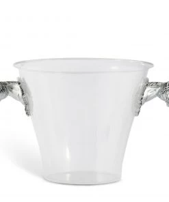 Arthur Court Horse Head Handle Acrylic Ice Bucket Ice Buckets & Wine Buckets