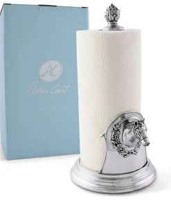 Arthur Court Paper Towel Holders Horse Head Paper Towel Holder
