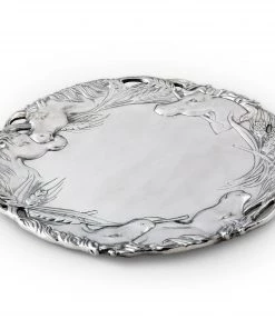 Arthur Court Horse Round Tray 12 Trays