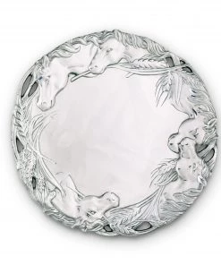 Arthur Court Horse Round Tray 12 Trays