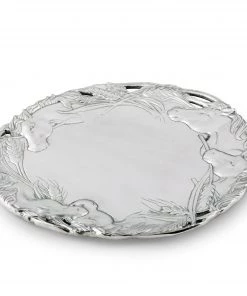 Arthur Court Horse Round Tray 12 Trays