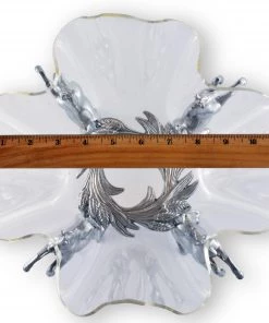 Arthur Court Horse Stand Acrylic Bowl 11