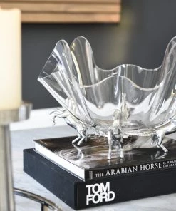 Arthur Court Acrylic Serving Bowls Horse Stand Acrylic Bowl 14