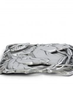 Arthur Court Horse With Wheat Trivet