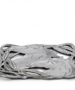 Arthur Court Horse With Wheat Trivet