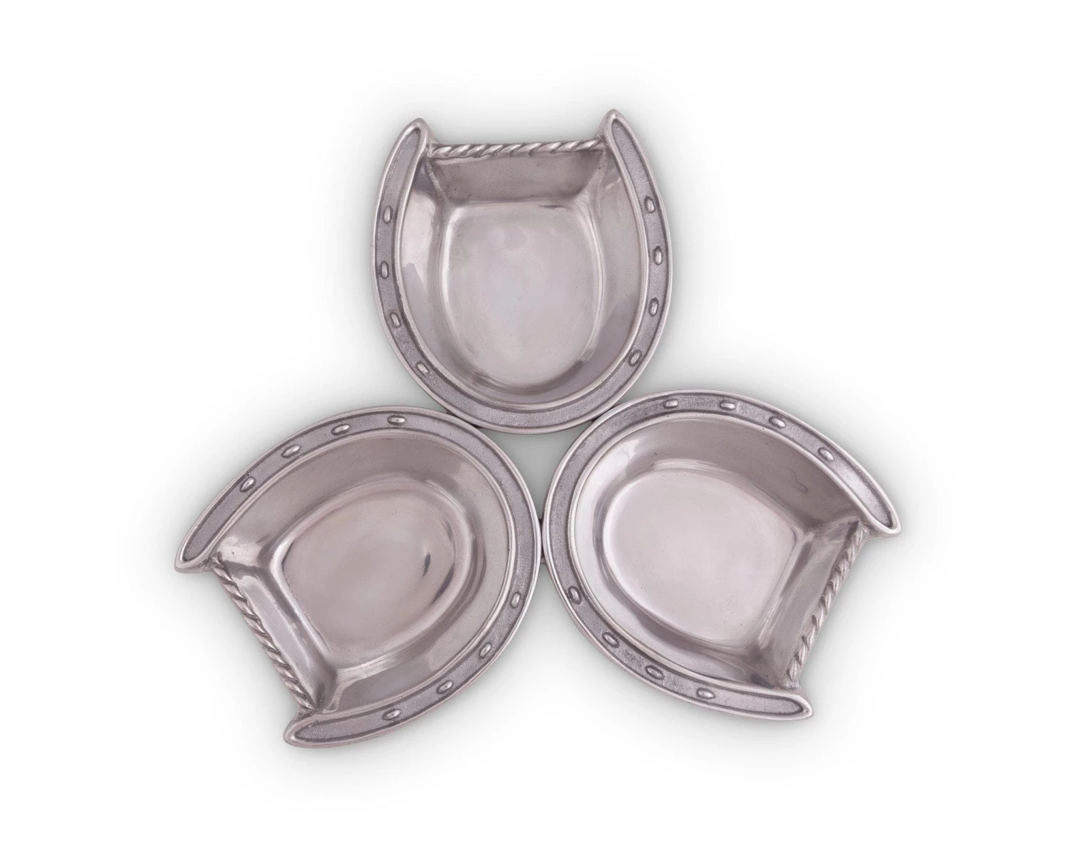 Arthur Court Horseshoe 3-Bowl Bowl