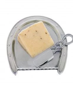 Arthur Court Horseshoe Plate With Server