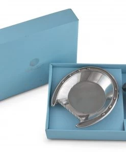 Arthur Court Horseshoe Wine Coaster And Hat Stopper Set