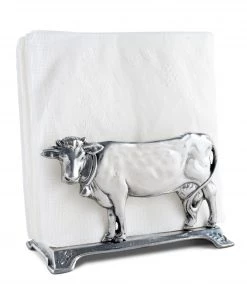 Arthur Court Napkin Holders Cow Napkin Holder