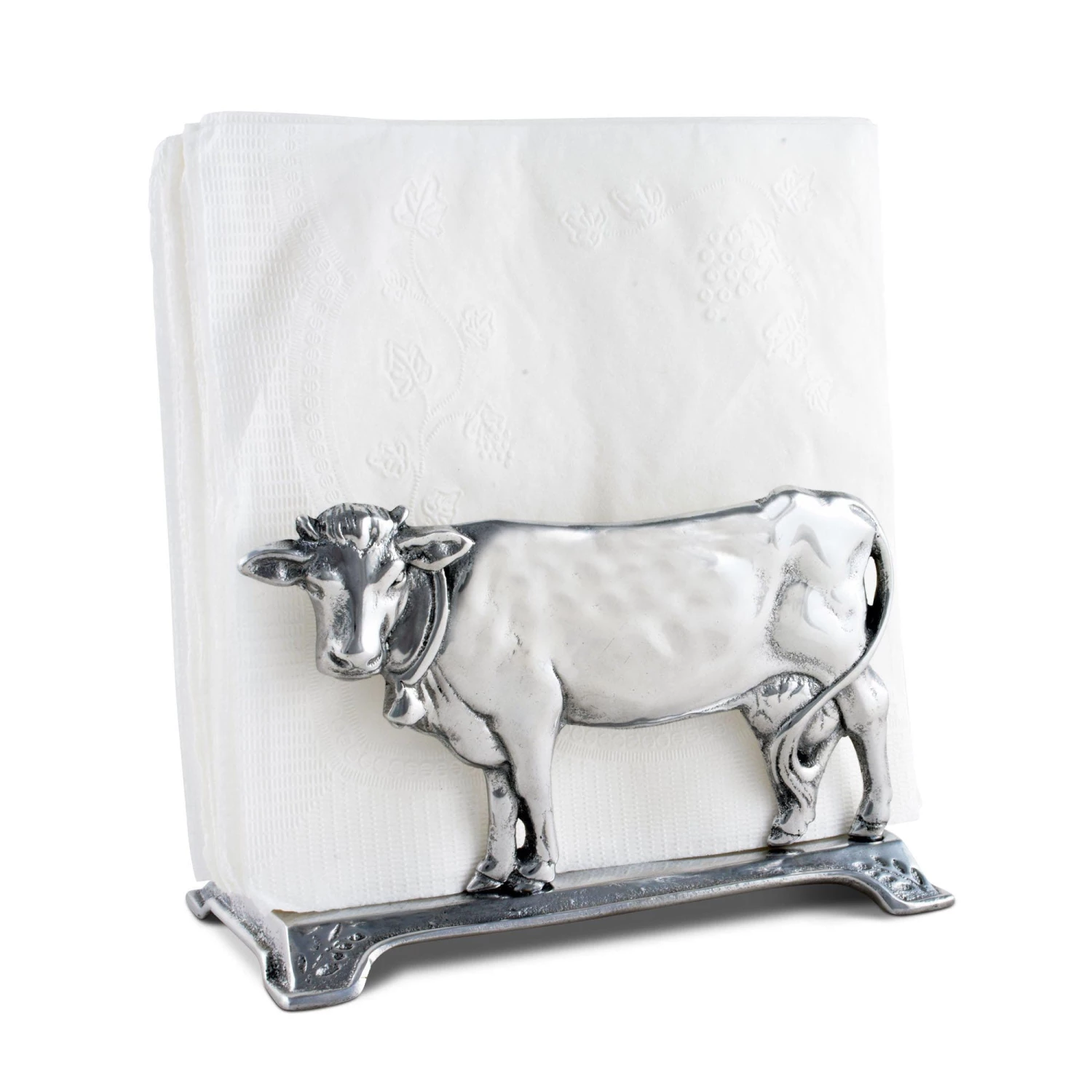 Arthur Court Napkin Holders Cow Napkin Holder