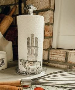 Arthur Court Cow Paper Towel Holder Paper Towel Holders