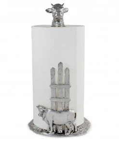 Arthur Court Cow Paper Towel Holder Paper Towel Holders