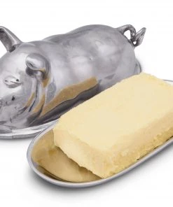 Arthur Court Butter Dishes Pig Butter Dish