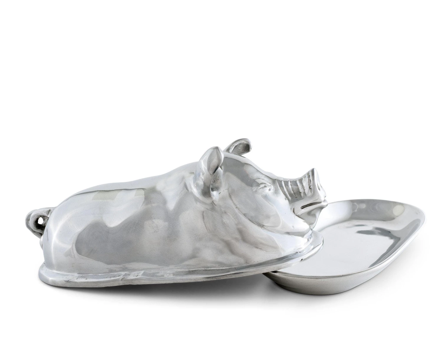 Arthur Court Butter Dishes Pig Butter Dish