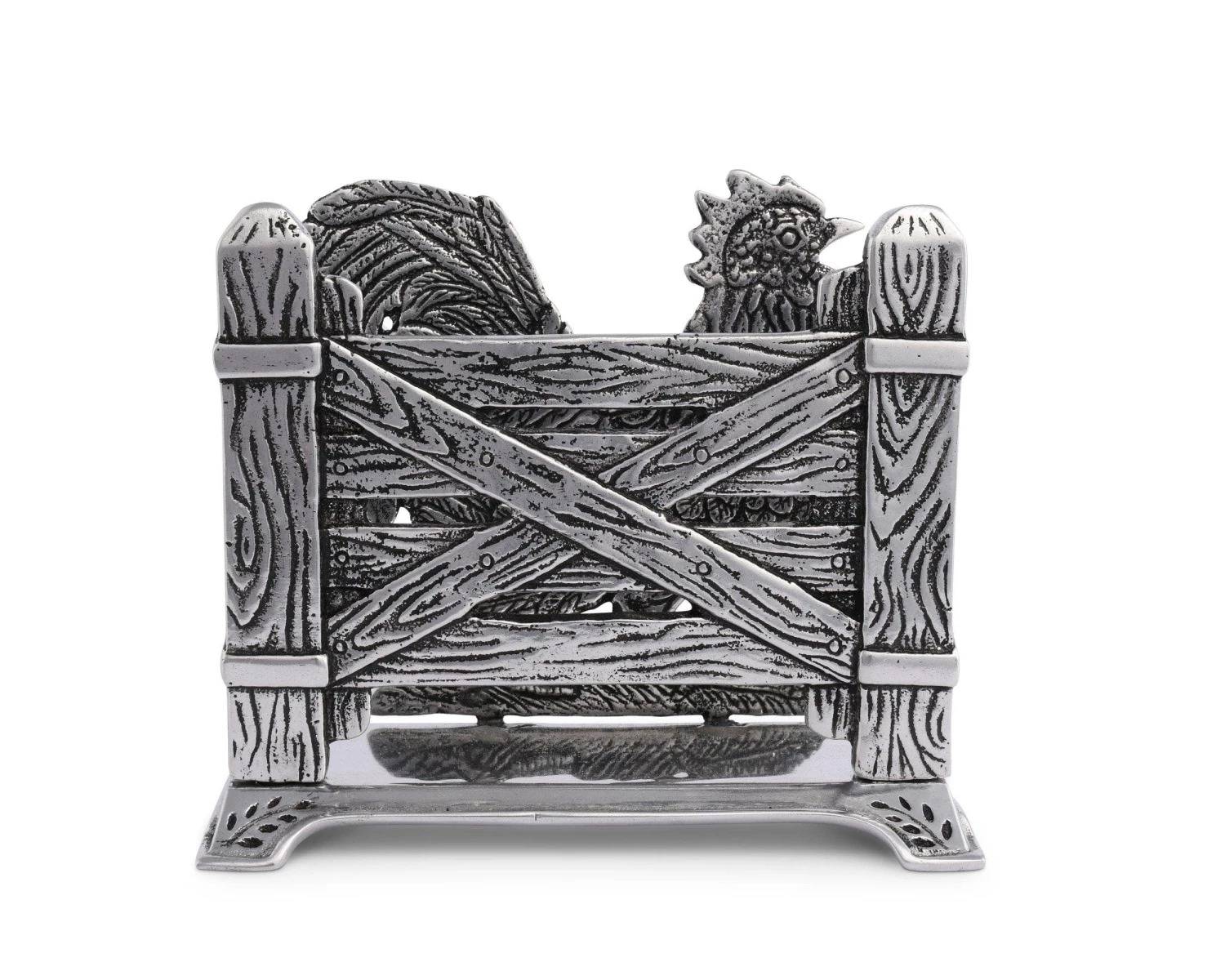 Arthur Court Rooster Upright Napkin Holder Napkin Holders