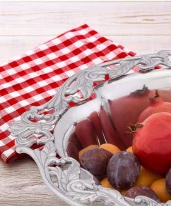 Arthur Court Acanthus Serving Bowl