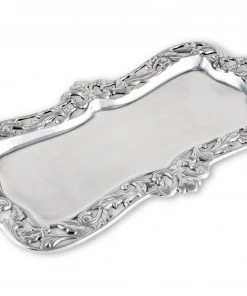 Arthur Court Fleur-De-Lis Acanthus Oblong Oblong Trays