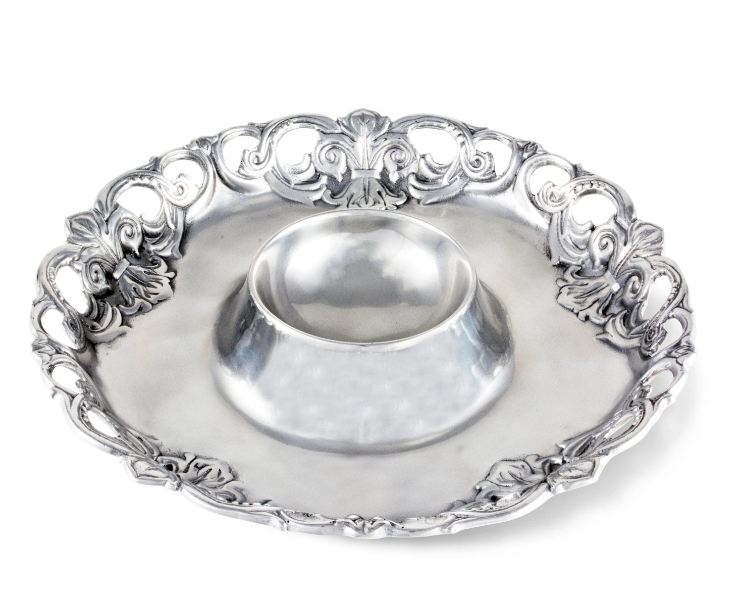 Arthur Court Fleur-De-Lis Chip And Dip Chip & Dip Sets