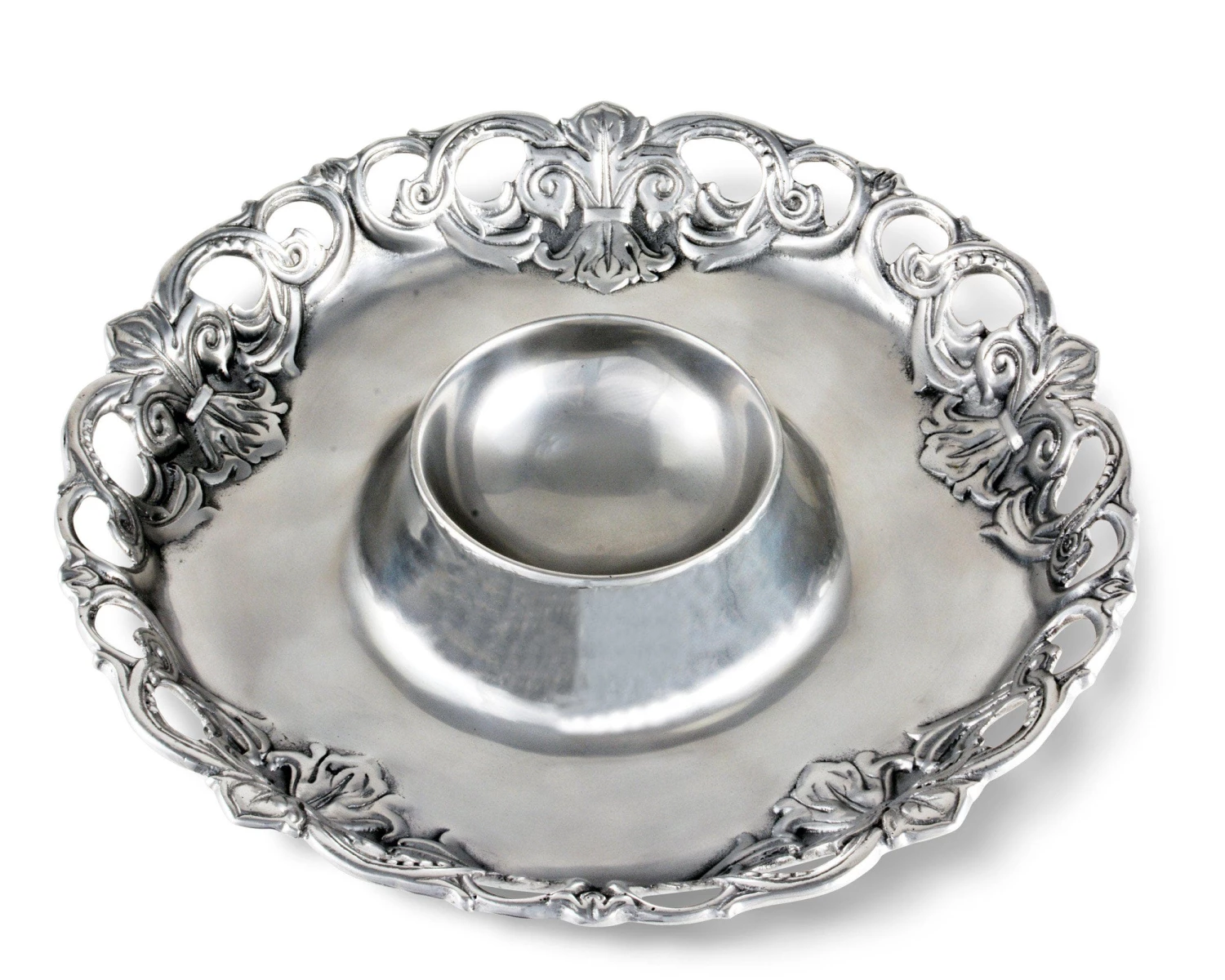 Arthur Court Fleur-De-Lis Chip And Dip Chip & Dip Sets