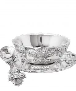 Arthur Court Fleur-De-Lis Condiment Server Condiment Servers